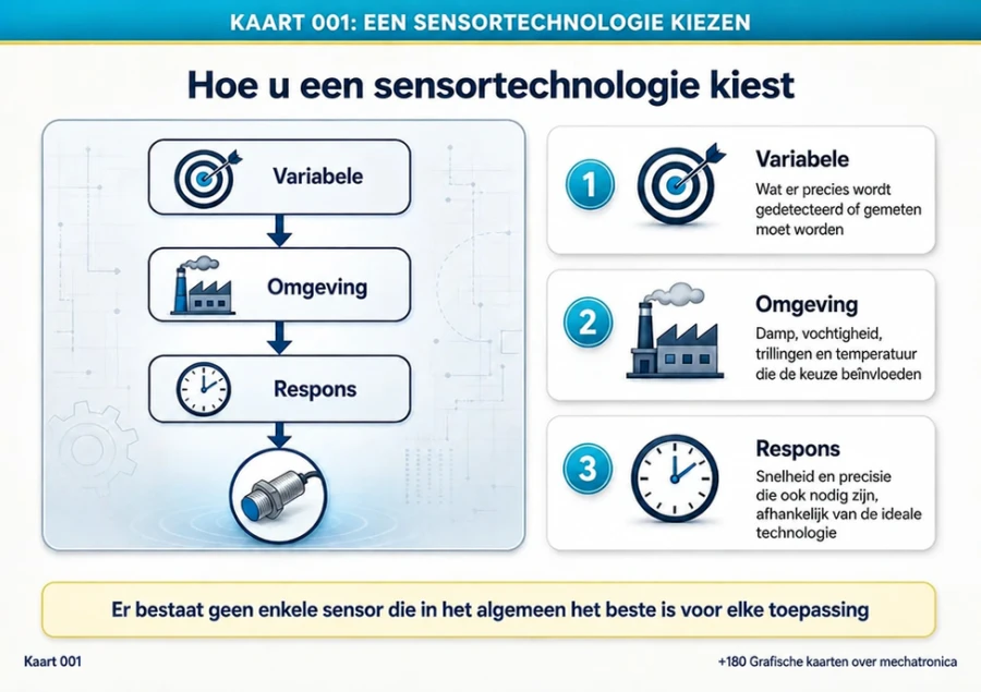 Kaart 001: een sensortechnologie kiezen