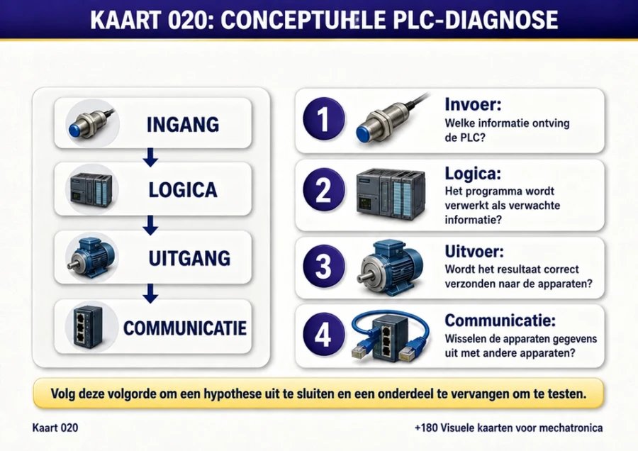 Kaart 020: conceptuele PLC-diagnose